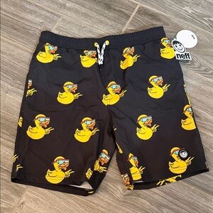 Neff boys size large rubber duck all over print BRAND NEW
